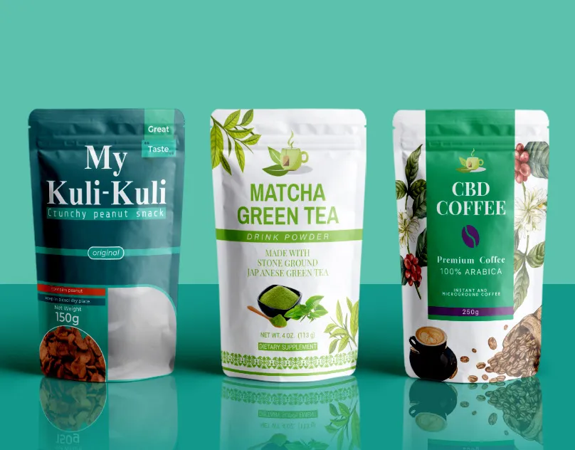 Embee stand-up pouch barrier film and lamination